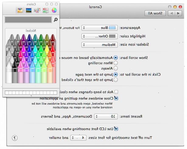 Hoe kunt u uw bureaublad kleur instellen in Mac OS X Lion. Klik op de "apple"-menu op je mac.