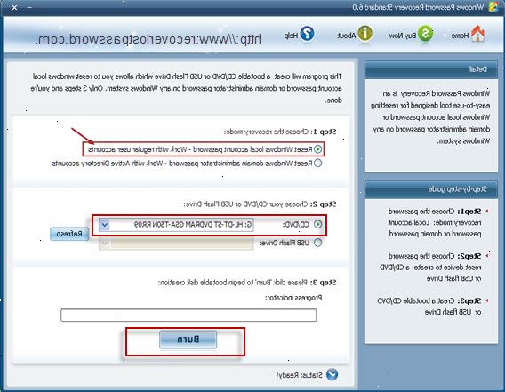 Hoe maak je een Windows XP of Vista wachtwoord te resetten. Log in op de administrator account.