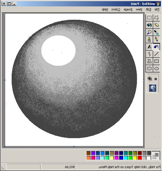 Hoe te arceren in microsoft paint. Open je foto in microsoft verf en zorg ervoor dat u voldoende witte gebied hebben buiten het beeld.