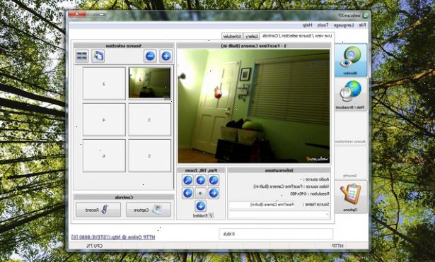 Hoe kunt u uw webcam streamen. Het verkrijgen van de noodzakelijke items, beschreven in de dingen die je nodig hebt.