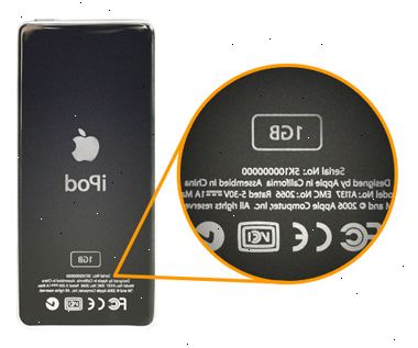 Hoe te genereren van uw iPod te controleren. Identificeer een 1e generatie iPod.