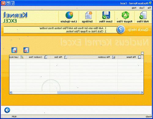 Hoe maak je een corrupte Excel-bestand te herstellen. Open een leeg Excel-werkmap.