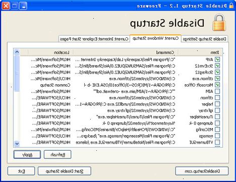 Hoe te opstartprogramma's in Windows XP wijzigen. Hulpprogramma voor systeemconfiguratie geopend microsoft&#39;s (zogenaamde msconfig).