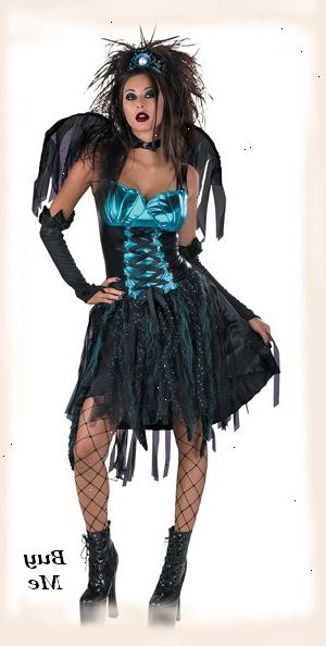 Hoe maak je een gotische fee kostuum maken. Koop of samen je outfit.