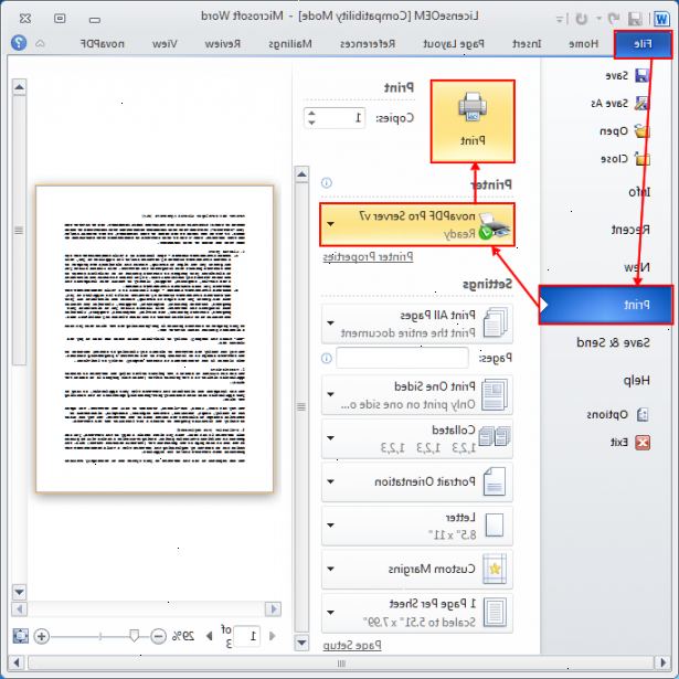 Hoe maak je een Microsoft Word-document converteren naar PDF-formaat. Open het bestand dat u wilt opslaan.