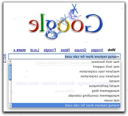 Hoe je google zoekgeschiedenis. Open uw internet browser.