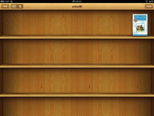 Hoe je een ebook op een ipad. Kopen of downloaden epubs.