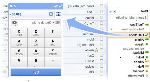 Hoe om telefoons bellen vanuit Gmail. Open uw Gmail-account.