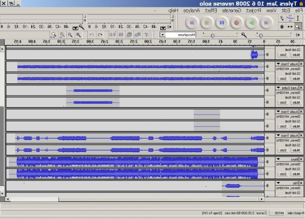 Hoe maak je een nummer met audacity opnemen. Dit artikel is voor Audacity 1.2.6 of hoger.