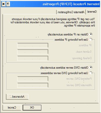 Hoe het opzetten van DHCP netwerkinstellingen op Windows XP. Ga naar het configuratiescherm.