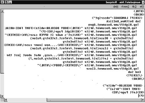 Hoe te programmeren met VBScript. Klik op de "start" knop, op de taakbalk van Windows.