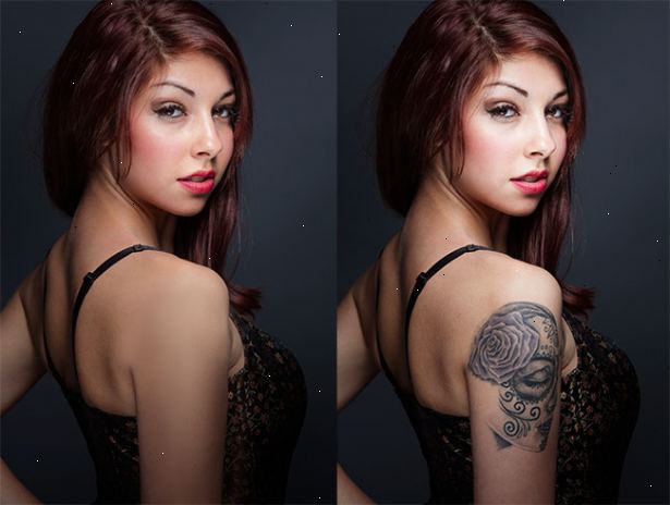 Hoe maak je een tatoeage van een foto met behulp van photoshop verwijderen