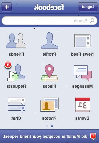 Hoe om foto's te uploaden naar Facebook via de Facebook voor iPhone-applicatie. Ga naar de iTunes Store en download het.