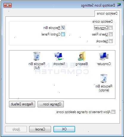 Hoe je desktop iconen voor Windows wijzigen of te creëren. Klik met de rechtermuisknop op het bureaublad met behulp van uw muis.