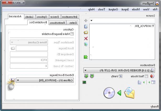 Hoe maak je een bootable Windows XP ISO maken van een map. Download en installeer ImgBurn.