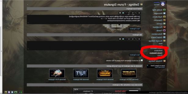 Hoe maak je een forum handtekening maken. Zoek uit wat de regels je forum kunnen hebben over afbeelding handtekeningen.