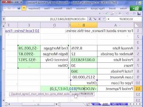 Hoe kan ik een hypotheek calculator met Microsoft Excel te creëren. Open Microsoft Excel.