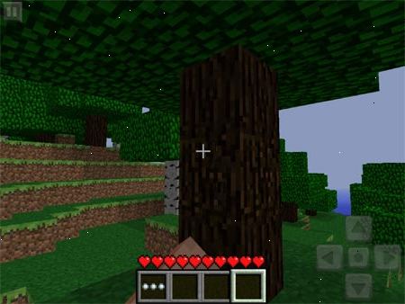 Hoe te beginnen op minecraft pocket edition. Gebruik survival mode.