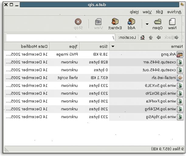 Hoe u bestanden uit te pakken in linux. Als u gebruik gnome, kon je bestand roller, dat is de standaard archief manager gebruiken en het laat je zip en unzip archieven grafisch.